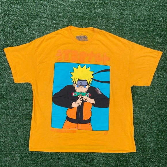 T-shirt Naruto Shippuden Homme Taille 2XL - Occasion Parfait état, Marque RippleJunction, Thème Anime
